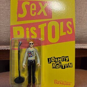 Sex Pistols Johnny Rotten ReAction Figure